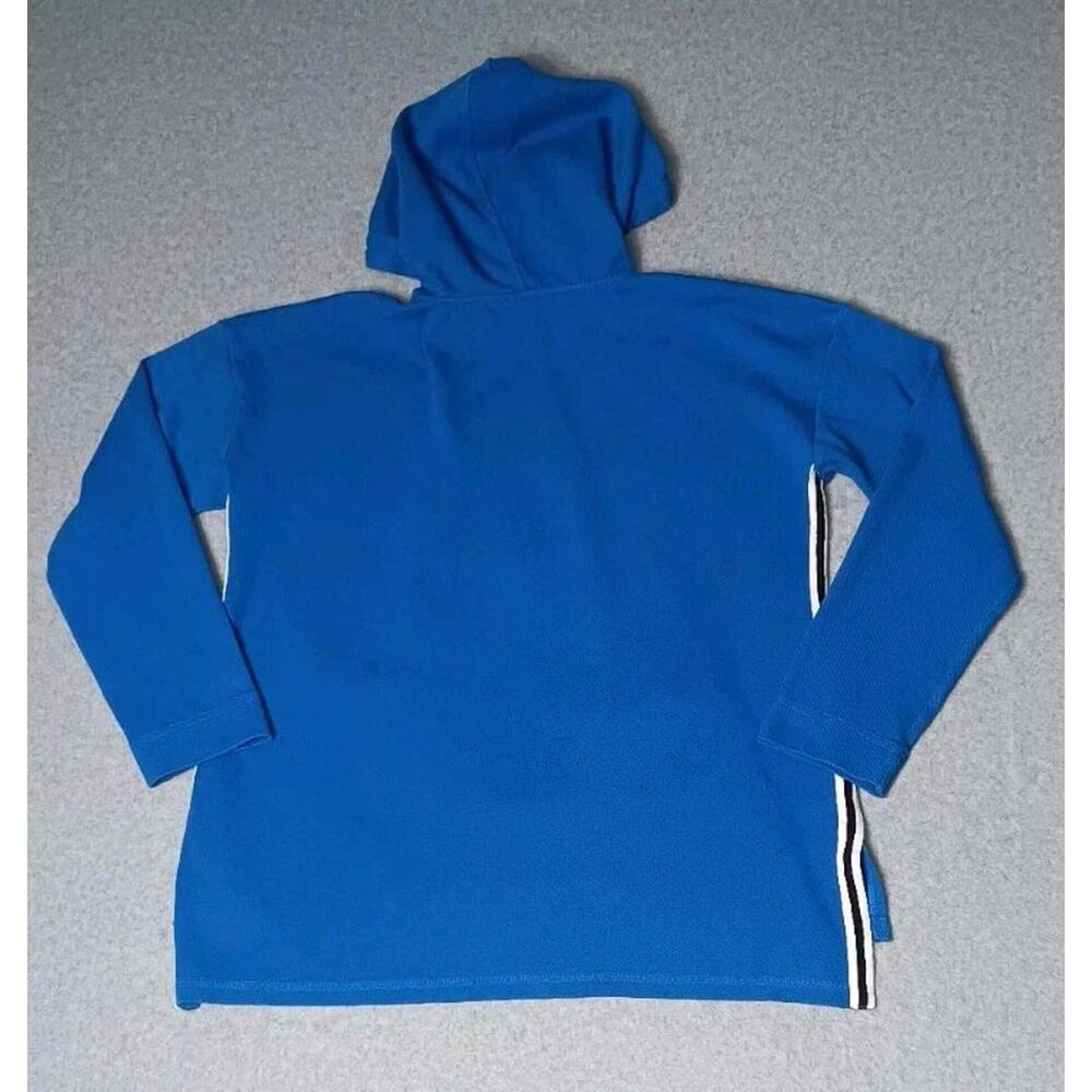 T By Talbots Pullover Hoodie Jacket Womens Size M Blue Half Zip Up Zippered... - Picture 11 of 11